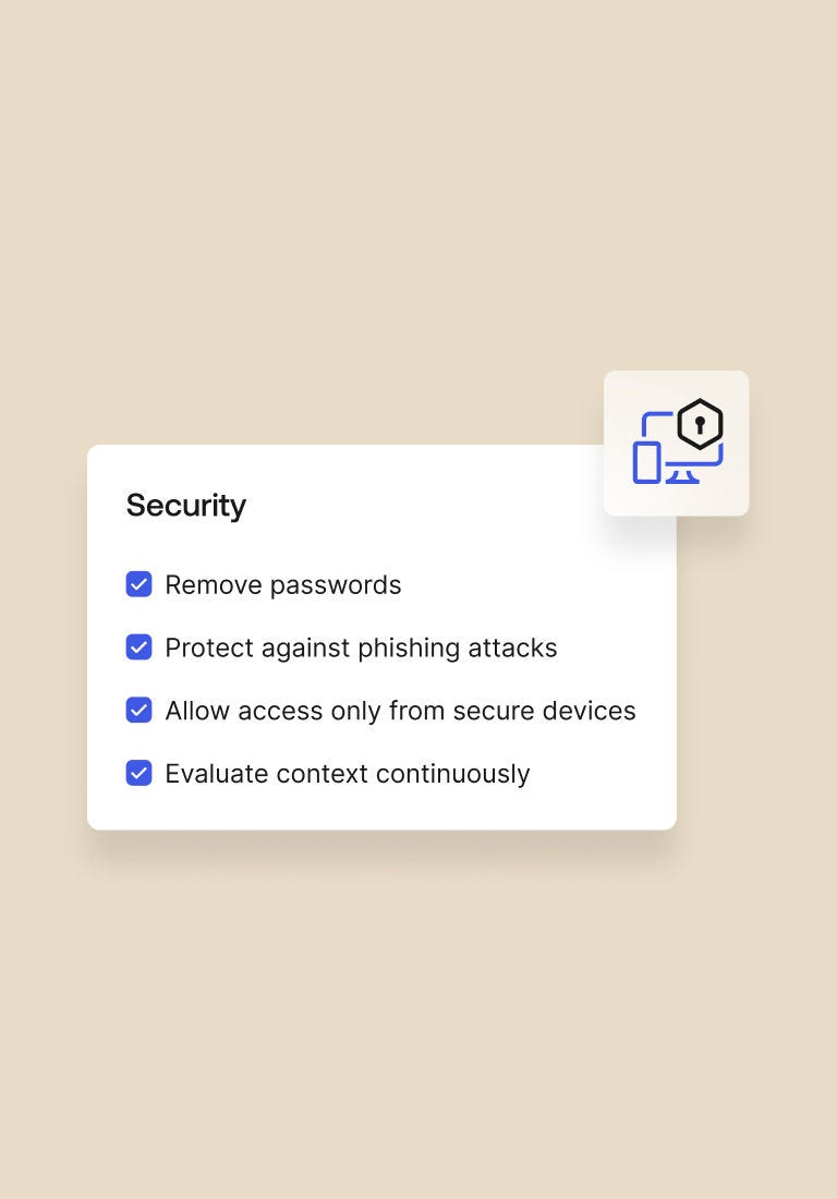 Image of Okta Adaptive MFA interface